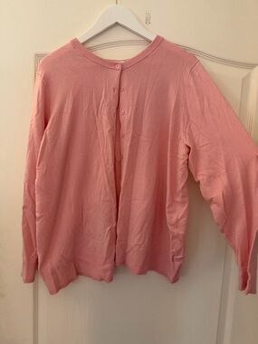 torrid Pink Button up Cardigan Sweater